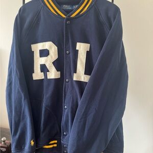 Polo by Ralph Lauren Kids Blue Jacket with Yellow Accents
